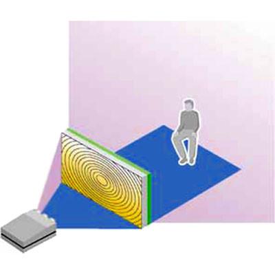 Da-Lite Polacoat Rear Screen, Da-Glas Substrate,50.5 x 67.25"