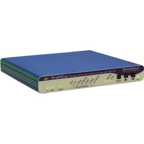 Ensemble Designs BrightEye 1 Analog-SDI to SDI-Optical Converter with TBC and Frame Sync