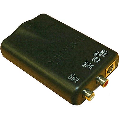 Intelix AVO-SVA2-F Cat-5 Stereo Audio and S-Video Modular Balun