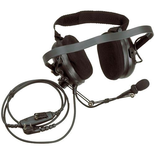 Kenwood KHS-10BH Heavy-Duty Noise-Reduction Over-the-Head Headset Microphone with PTT