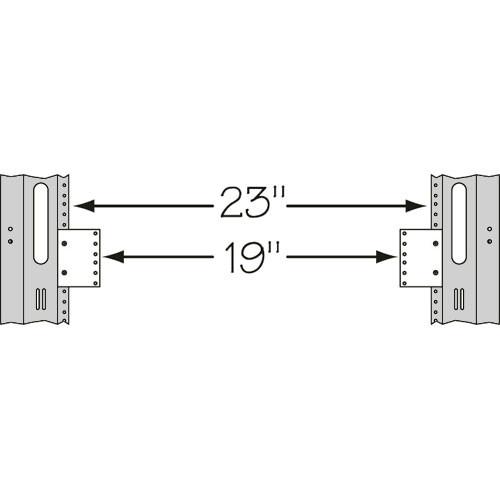 Middle Atlantic 23193 23 to 19" 3U Space Reducer