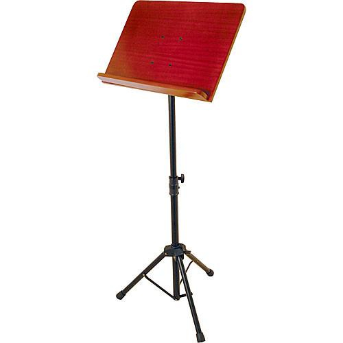 On-Stage SM7311W Conductor Stand with Wood Bookplate