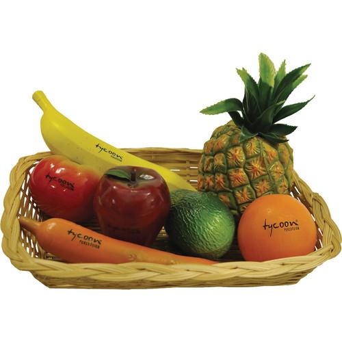 Tycoon Percussion Fruits and Veggies Shaker Set