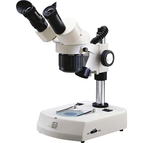 National 430-430PLL-05 5x & 15x Dual-Magnification Stereo Microscope