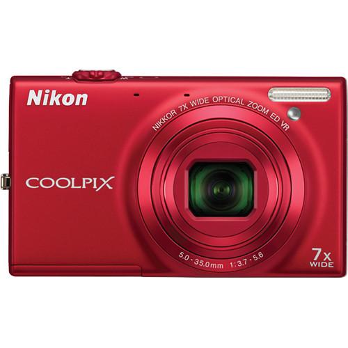 Nikon Coolpix S6100 Digital Camera - Refurbished