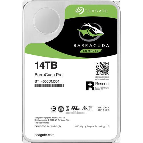 Seagate 14TB 7200 rpm SATA 3.5" Internal HDD