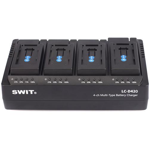 SWIT 4-Channel Simultaneous Charger for the