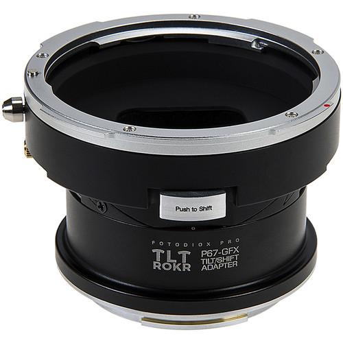 FotodioX Pro TLT ROKR Tilt Shift Adapter for Pentax 6x7 Mount Lens to Fuji G-Mount GFX Camera