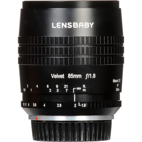 Lensbaby Velvet 85mm f 1.8 Lens for Canon EF
