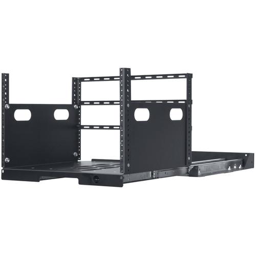 Lowell Manufacturing Pull-Out Rack with 4-Slides, 7U, 19" Deep