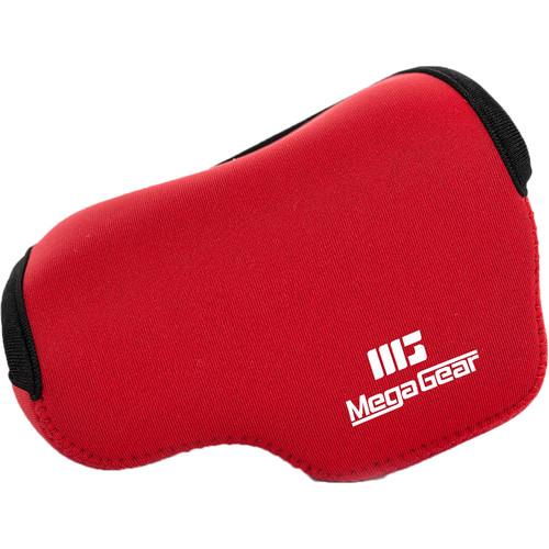 MegaGear Ultra-Light Neoprene Case for Sony Alpha NEX-5R, NEX-5N, or NEX-5 with 16-50mm