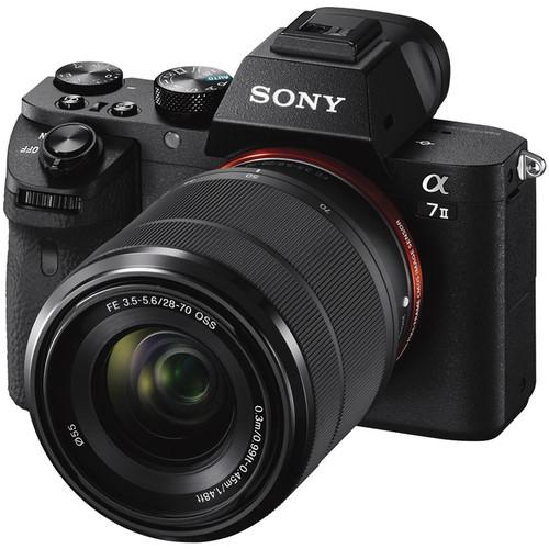Sony Alpha a7 II Mirrorless Digital Camera with FE 28-70mm f 3.5-5.6 OSS Lens
