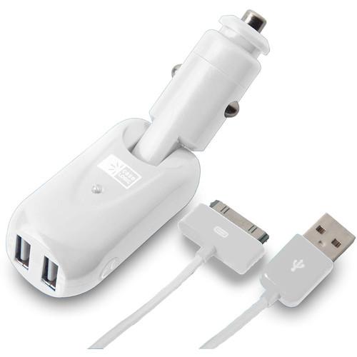 Case Logic 2.1A Dual USB Car Charger with Micro-USB Cable