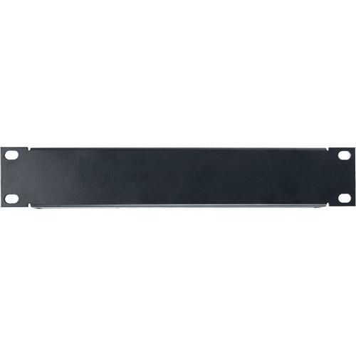 Lowell Manufacturing Half Rack Panel, 1U, 18-Gauge Flanged Steel
