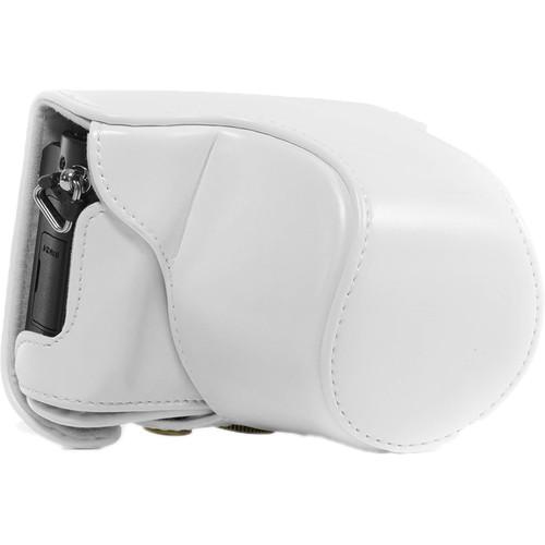 MegaGear Ever Ready PU Leather Case and Strap for Panasonic LUMIX DMC-GM1 with 12-32mm Lens