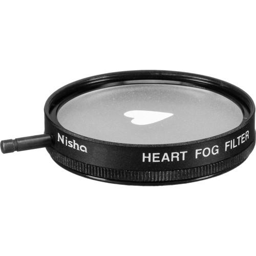 Nisha 72mm Heart Fog Filter
