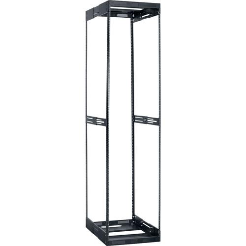 Lowell Manufacturing Rack-Variable Depth - 44U, Expands from 14 - 21" Deep