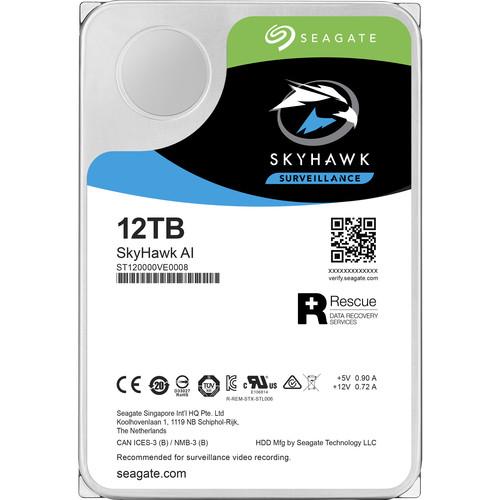Seagate 12TB 7200 rpm SATA 3.5" Internal HDD