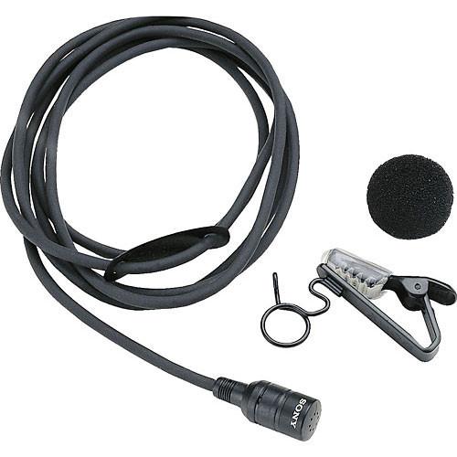 Sony ECM-44BMP Omnidirectional Lavalier Microphone with