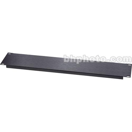 Raxxess Aluminum Flanged Blank Panel with 2 Spaces