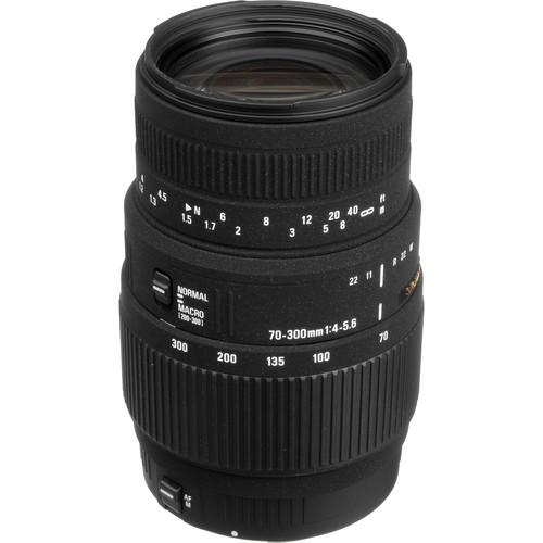 Sigma 70-300mm f 4-5.6 DG Macro Lens for Canon EOS