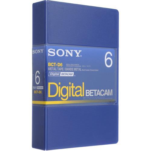 Sony BCT-D6 Six Minute Digital Betacam