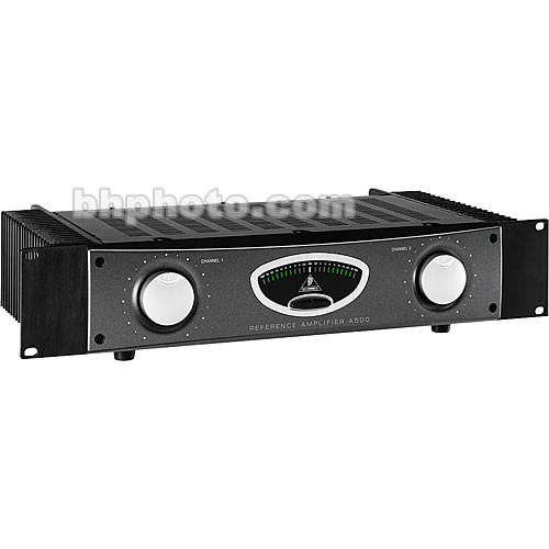Behringer A500 - 2-Channel Rackmount Ultra-Linear Studio Power Amplifier - 230W per Side at 4 Ohms