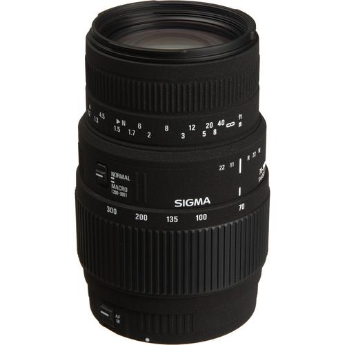 Sigma 70-300mm f 4-5.6 DG Macro Autofocus Lens for Sigma Cameras