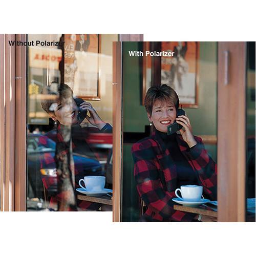 Tiffen 3x4" Ultra Circular Polarizing White Water Glass Filter