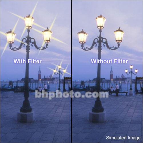 Tiffen 5 x 5" 4 Point 2mm Grid Star Effect Glass Filter