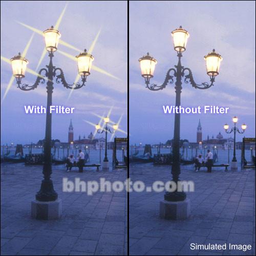 Tiffen 5 x 6" 4 Point 4mm Grid Star Effect Glass Filter