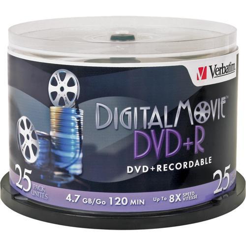 Verbatim DigitalMovie DVD R 4.7GB 8X