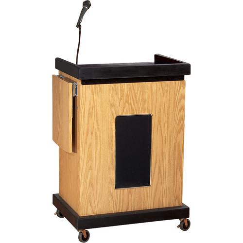 Oklahoma Sound Smart Cart Lectern with Sound System, Oklahoma, Sound, Smart, Cart, Lectern, with, Sound, System