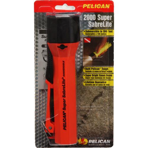 Pelican Sabrelite 2000 Flashlight 3 'C' Xenon Lamp - Rated up to 3.28', Pelican, Sabrelite, 2000, Flashlight, 3, 'C', Xenon, Lamp, Rated, up, to, 3.28'