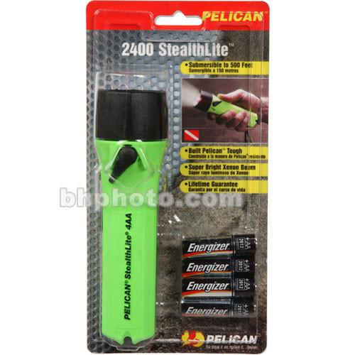 Pelican Stealthlite 2400 Flashlight Light 4 'AA' Xenon Lamp - Rated up to 3.28', Pelican, Stealthlite, 2400, Flashlight, Light, 4, 'AA', Xenon, Lamp, Rated, up, to, 3.28'