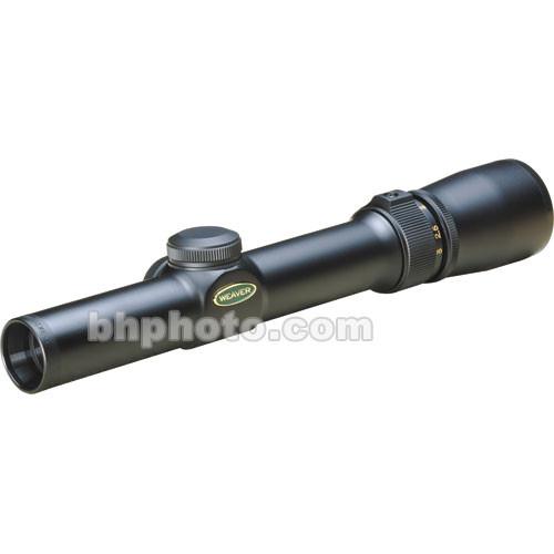 Weaver 1-3x20 V-3 V-Series Waterproof & Fogproof Riflescope with Dual-X Reticle - Matte Black