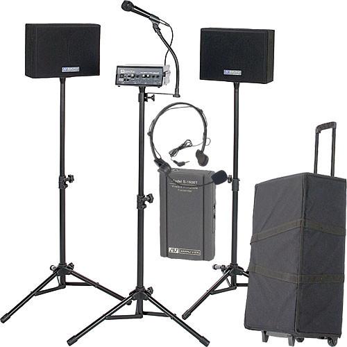 AmpliVox Sound Systems SW230AHS Voice Carrier Portable PA with Headset