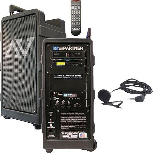 AmpliVox Sound Systems SW915-L Digital Audio Travel Partner w Lapel Wireless Microphone