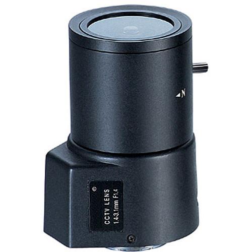 Ikegami IK-YV2.2X1.4A-SA2L 1 3" CS Mount 1.4-3.1mm Fish-Eye Varifocal Lens w Long Iris Cable
