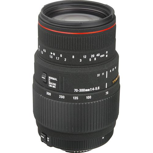Sigma 70-300mm f 4-5.6 APO DG Macro Lens for Nikon AF-D
