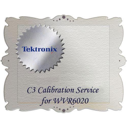 Tektronix C3 Calibration Service for WVR6020