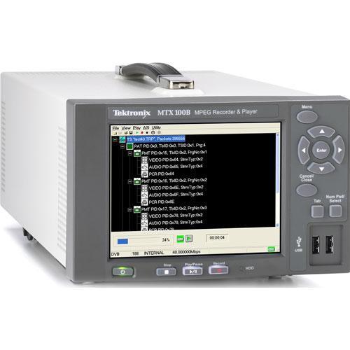 Tektronix MTX100B MPEG-2 Recorder and Player