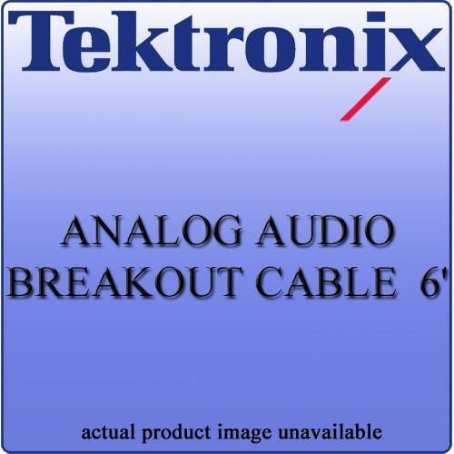 Tektronix WFM702062 Analog Audio Breakout Cable