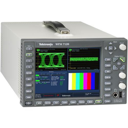 Tektronix WFM7120 Multi-Standard Multi-Format Waveform Monitor