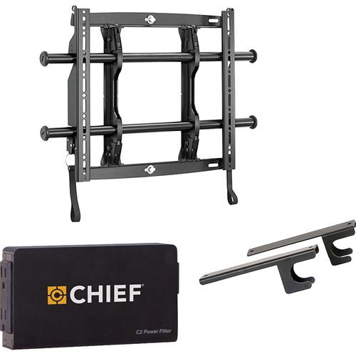 Chief Fusion Universal Flat Panel Micro-Adjustable Fixed Wall Mount Kit for 26-47" Displays