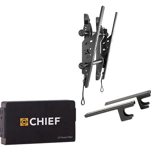 Chief Fusion Universal Micro-Adjustable Tilt Wall Mount Kit for 37-63" Displays