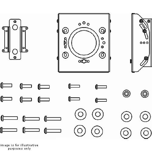 Chief Small Flat Panel Pole Pitch-Adjustable Mount