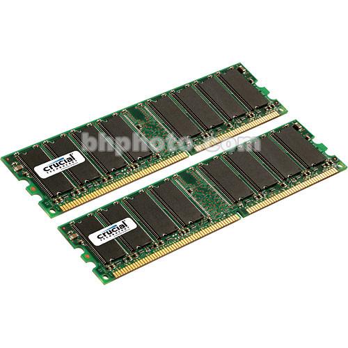 Crucial 2GB DIMM Desktop Memory Upgrade Kit