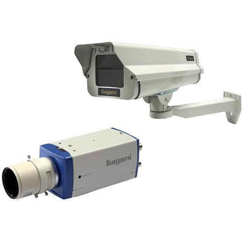 Ikegami KIT-879 OD2 Surveillance Kit with ICD-879 Day Night Camera, 7.5-75mm Lens, Outdoor Housing & Wall Bracket