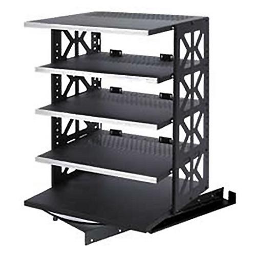 Raxxess ST-ROTR-42 Steel Rotating Rack System with 6 Shelves